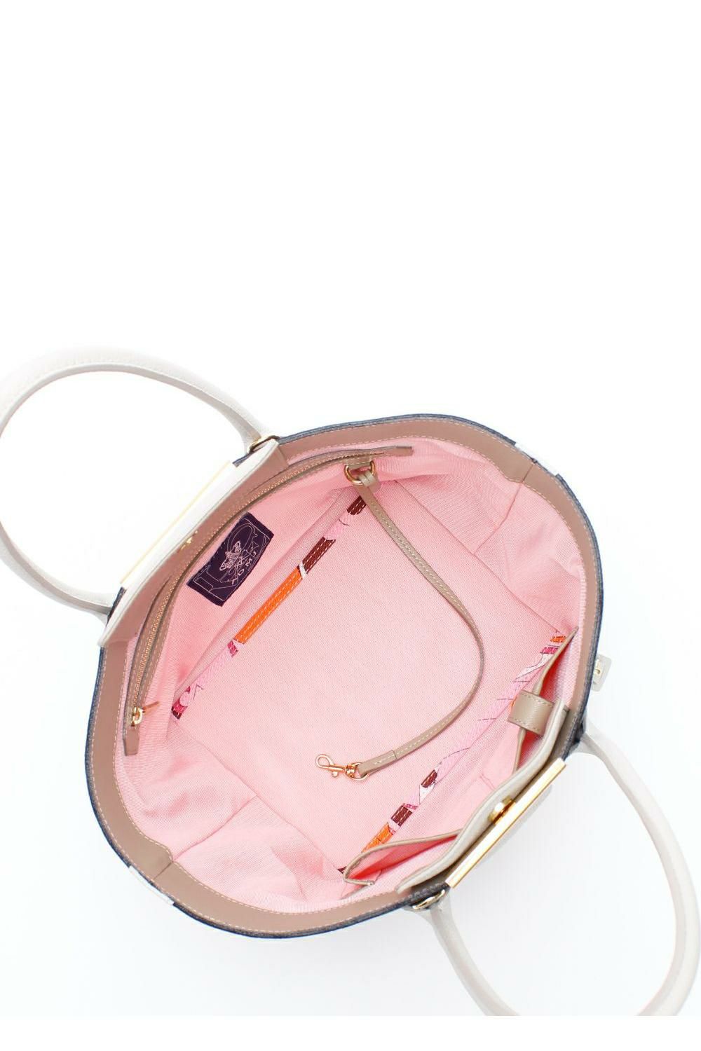 ADMJ マルチカラーボストンバッグ23cm 美品 マルチカラー ボトムアクセント トート23cm | A.D.M.J.公式