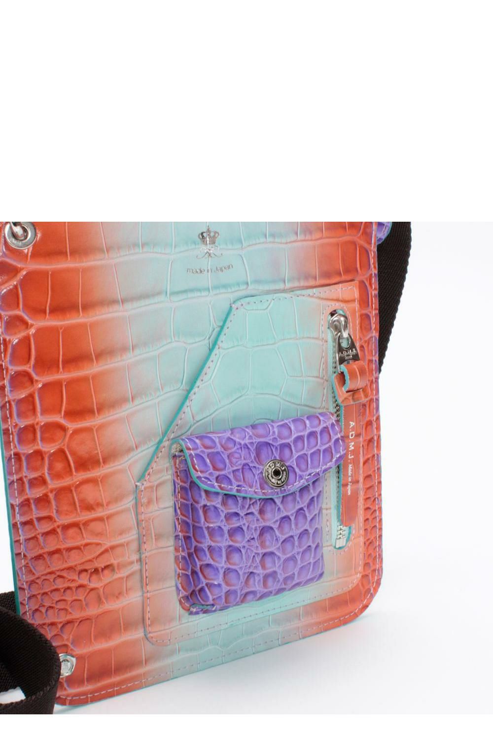 マルチカラー フラットモバイルポーチ | A.D.M.J.公式オンラインストア