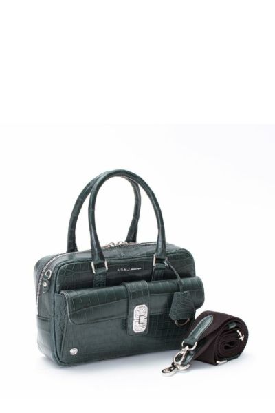 【超美品】YAMAGUCHI JRA認定 クロコダイルボストンバッグ BAG 超美品】YAMAGUCHI JRA認定 クロコダイルボストンバッグ BAG