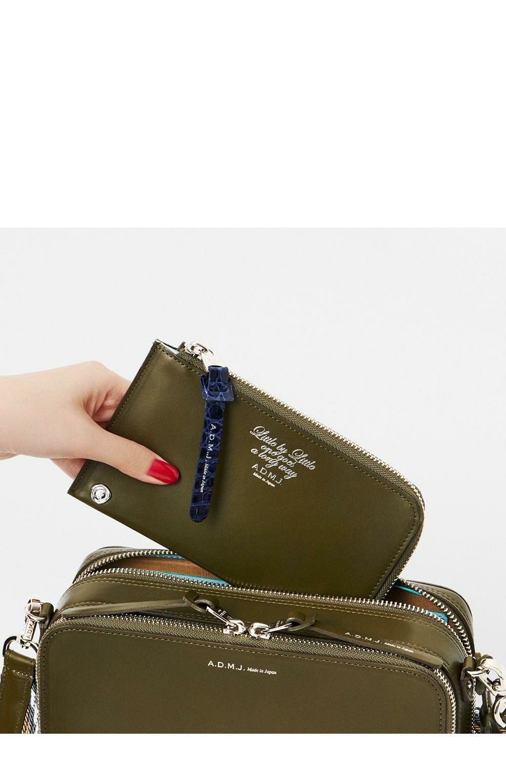 牛革】オーガナイザーパース / A.D.M.J. | ファッション通販