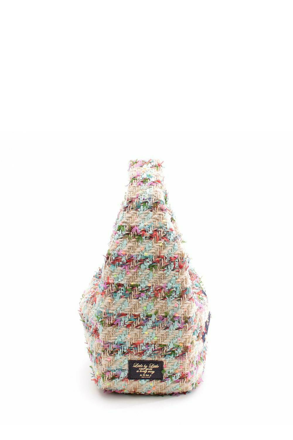 【極美品】ADMJ ファンシーツイード ワンショルダー マルチカラー 現行品 ファンシーツイード ワンショルダーS | A.D.M.J.公式オンライン