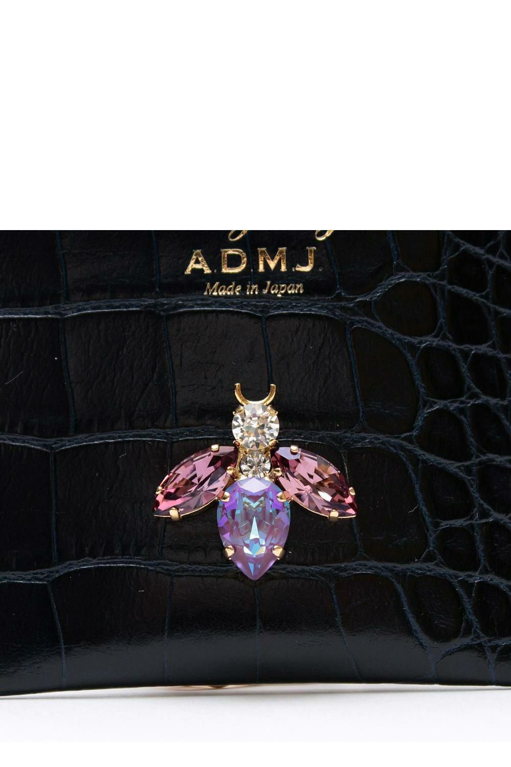 牛革クロコダイル型押し/ザ・ビーチャームパス | A.D.M.J.公式  