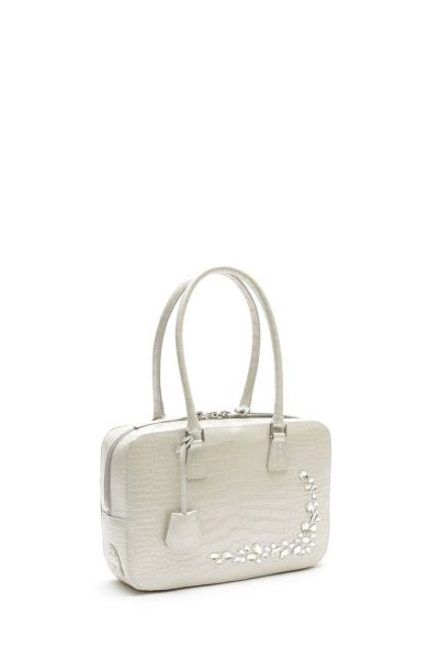 クロコ型押し クリスタルソーイングボストン28cm | A.D.M.J.公式