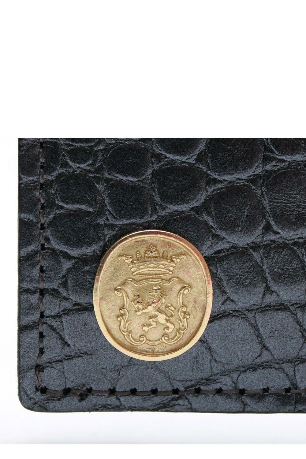 美品 ☆ A.D.M.J. クロコ型押しレザー 二つ折り長財布 値下げしました♪ 美品 ☆ A.D.M.J. クロコ型押しレザー 二つ折り長財布 値下げ