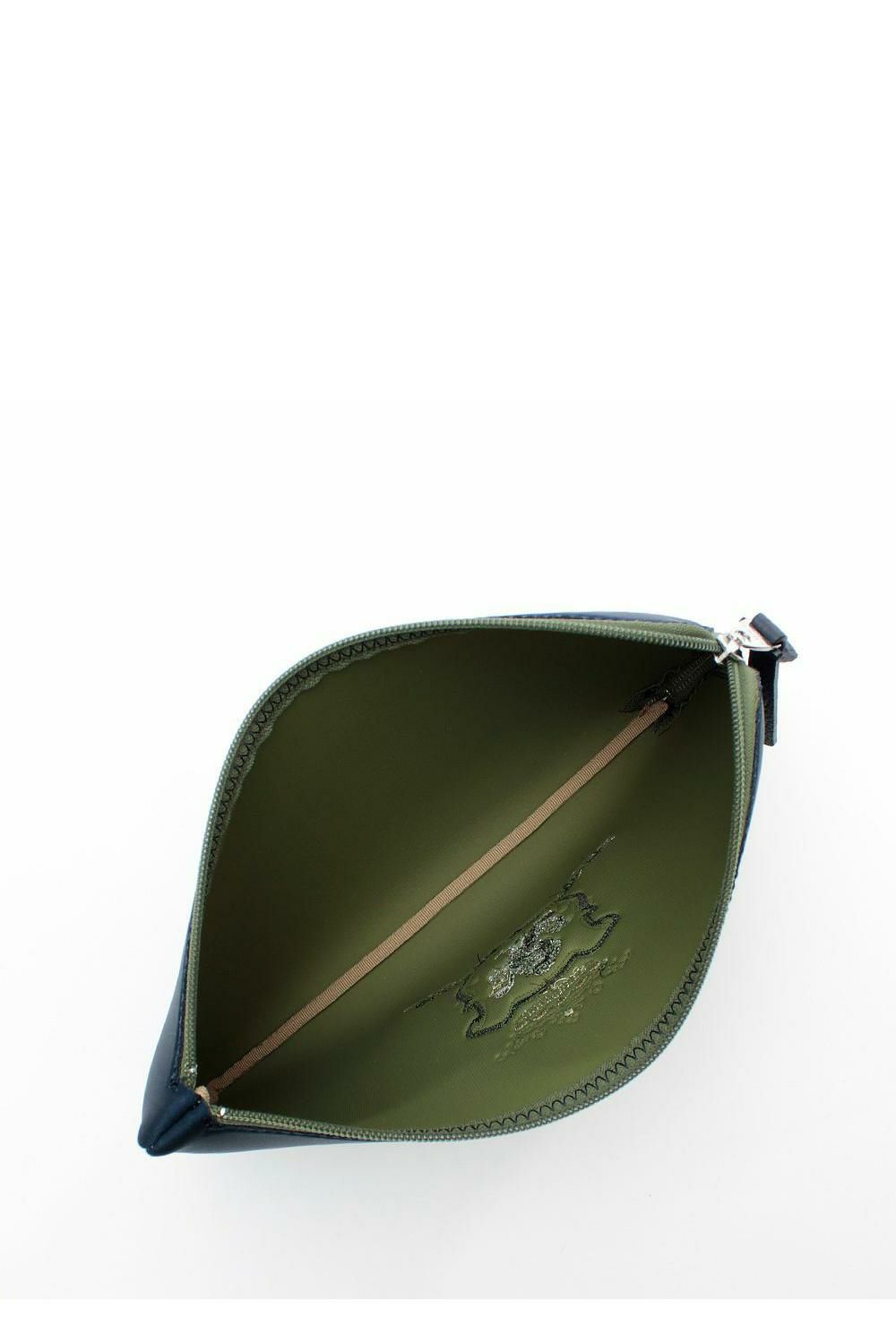 マジックライト/エンブレム刺しゅうフラットポーチ2セット(L/LL