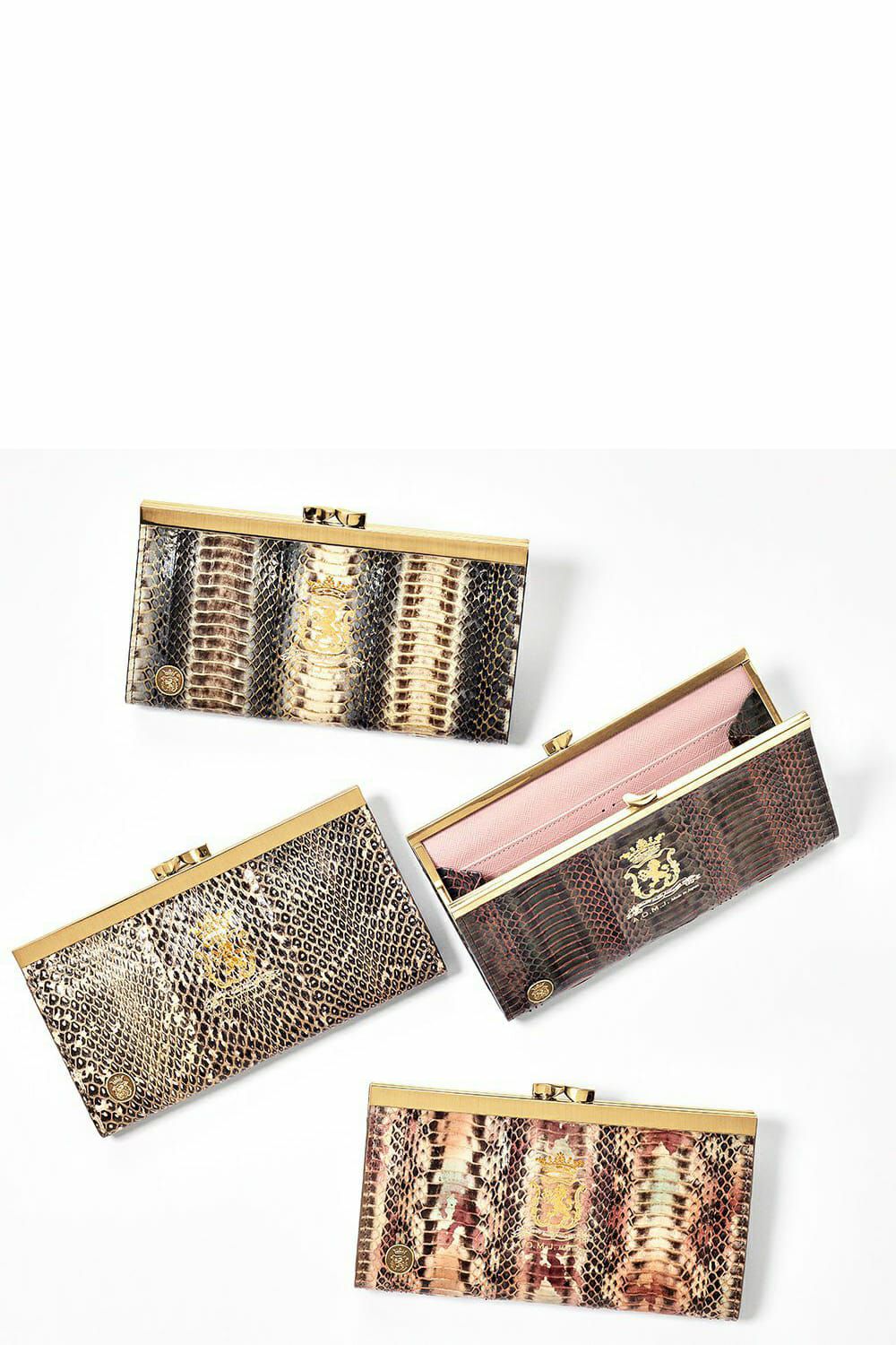 スネークレザーガマグチウォレット | A.D.M.J.公式オンラインストア