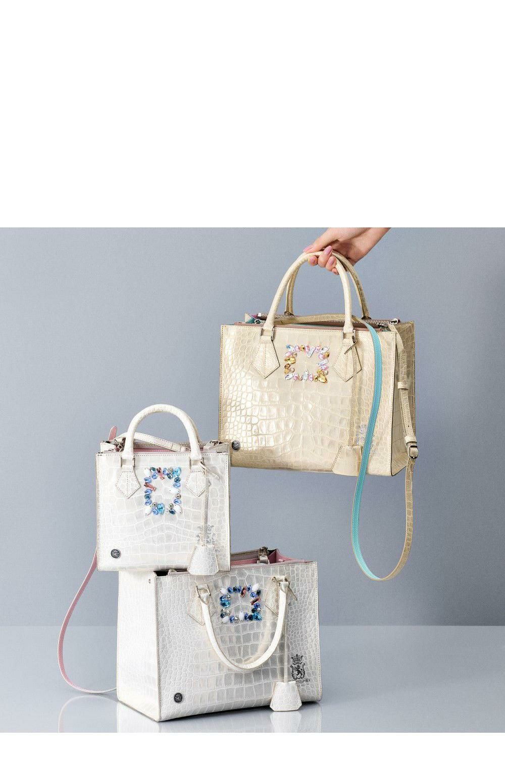 【新品】ADMJ ヴィッテリグリシャムウェンディ トートS ヴィッテリグリシャムウェンディ/クリスタルソーイングWジップ