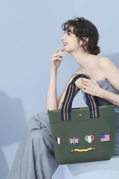 ［ルース さま専用】SML トートバッグ&ブラックフリースシャツ３点セット マジックライト/フラッグワッペンデイリートート30cm | A.D.M.J.