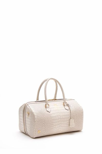 新品タグ付✨A.D.M.J 牛革/ザ、ビーボストン 25cm 新作 プラティナム BOSTON BAG | A.D.M.J.公式オンラインストア