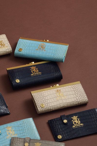 クロコ型押しガマグチウォレットⅡ | A.D.M.J.公式オンラインストア