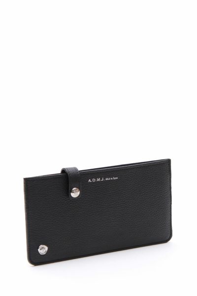 ★ラベンダー★ ADMJ スリムウォレット 財布 黒 モーツァルト スリムウォレット | A.D.M.J.公式オンラインストア